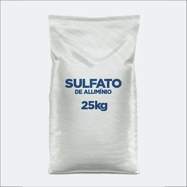 Pooltécnica - Sulfato de Alumínio - 25 kg