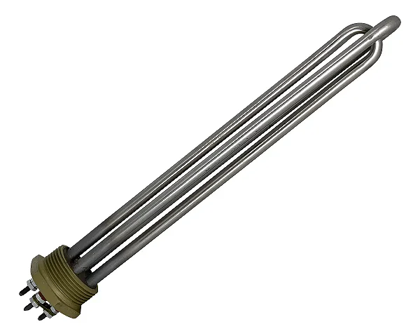 Resistência Rosca D Volts - 4000W INOX - 254V Reservatorio