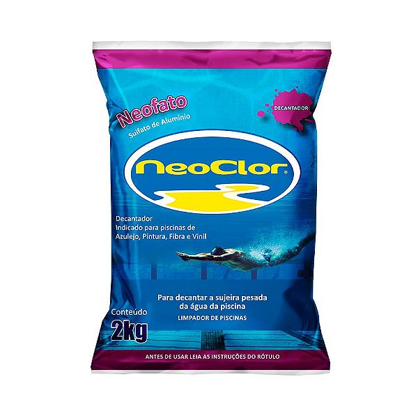 Neofato Sulfato de Alumínio Neoclor 2KG