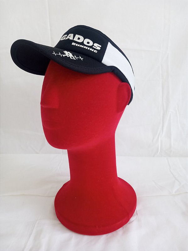 Viseira Personalizada " Agregados Running " BRANCA