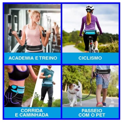 Pochete Impermeável e Porta Garrafa