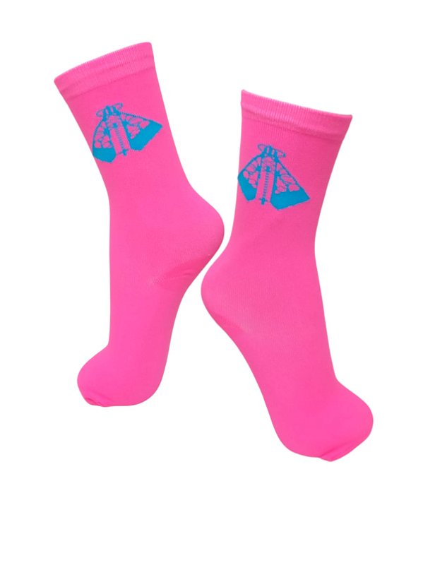 Meia Nossa Senhora Aparecida - Rosa em Poliamida