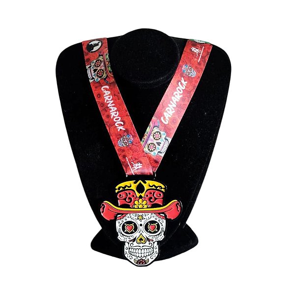 Treino Virtual - Medalha Caveira Mexicana