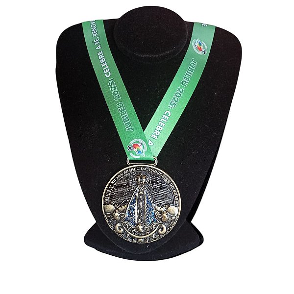 Medalha em Metal N.S. Aparecida Jubileu 2025
