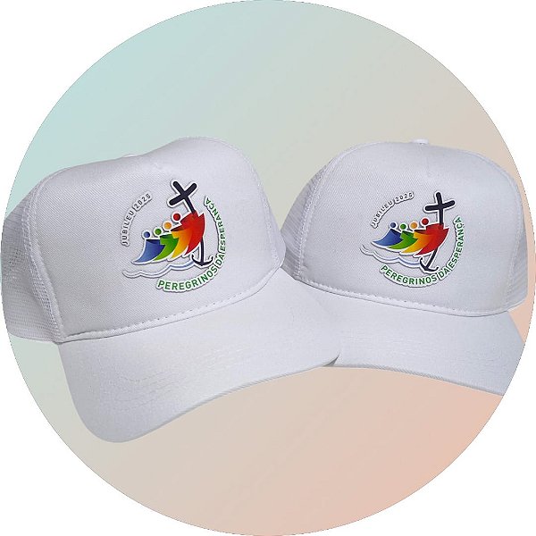 Boné Peregrinos Jubileu 2025 - Branco