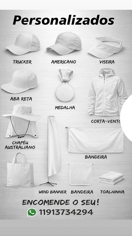 PRODUTOS PERSONALIZADOS