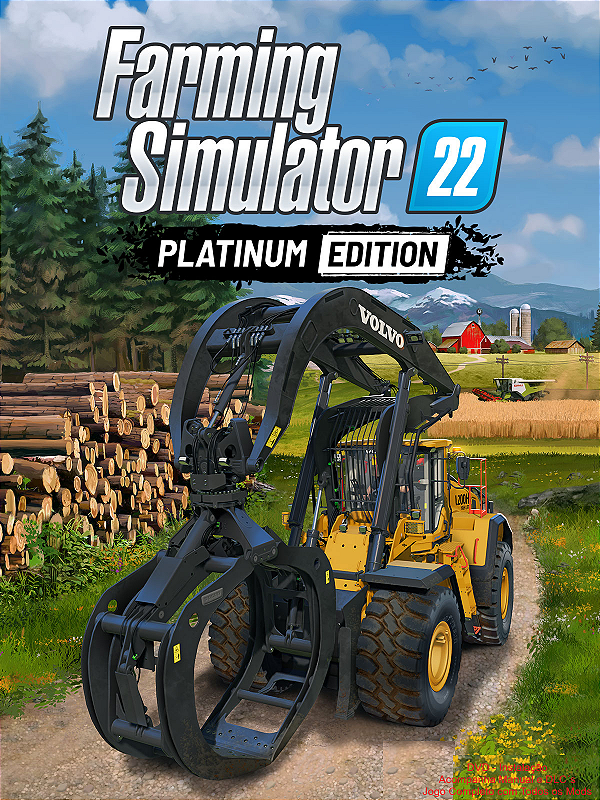 Farming Simulator 22 BR Platinum Edition v1.13.1.03 + DLCs + Multiplayer / Pc e Notebook