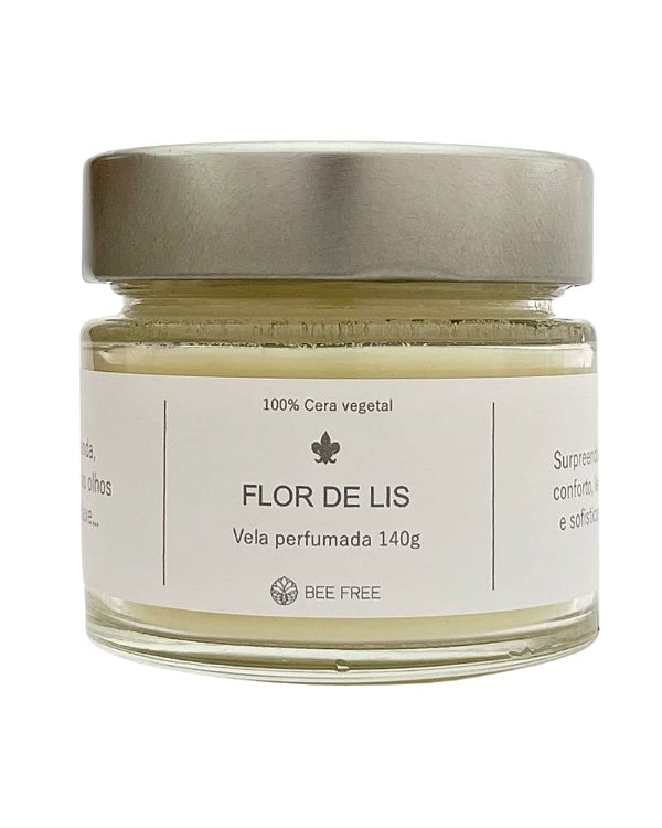 Vela Aromática 140g - Flor de Lis