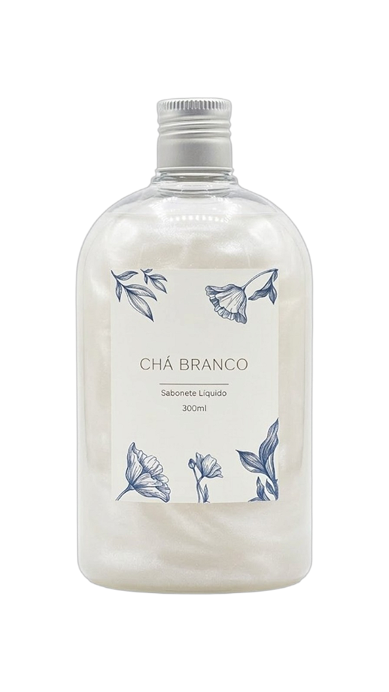 Refil Sabonete Líquido Perolado 300 ml - Chá Branco