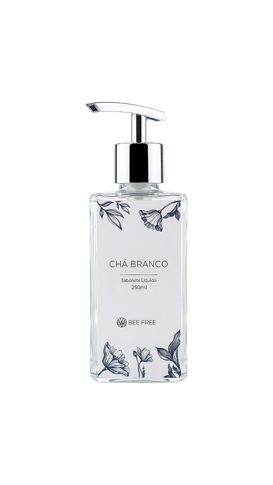 Sabonete Líquido Perolado 250 ml - Chá Branco