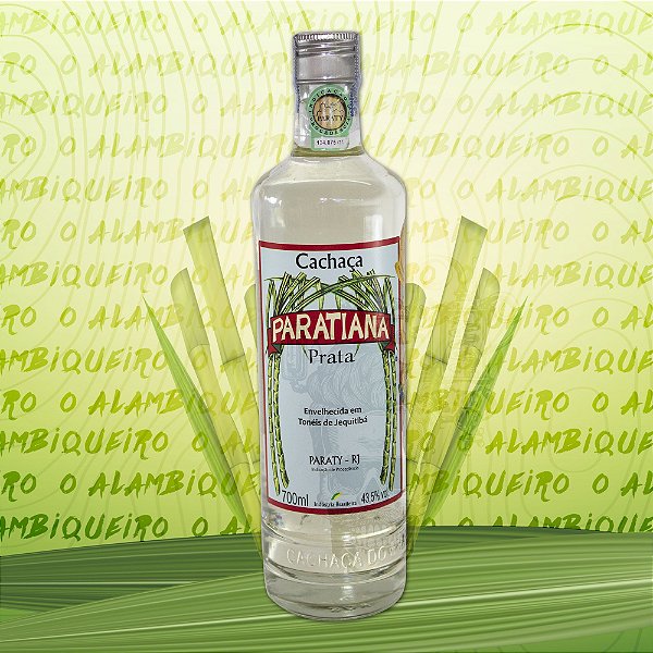 Cachaça Paratiana Prata 700ml