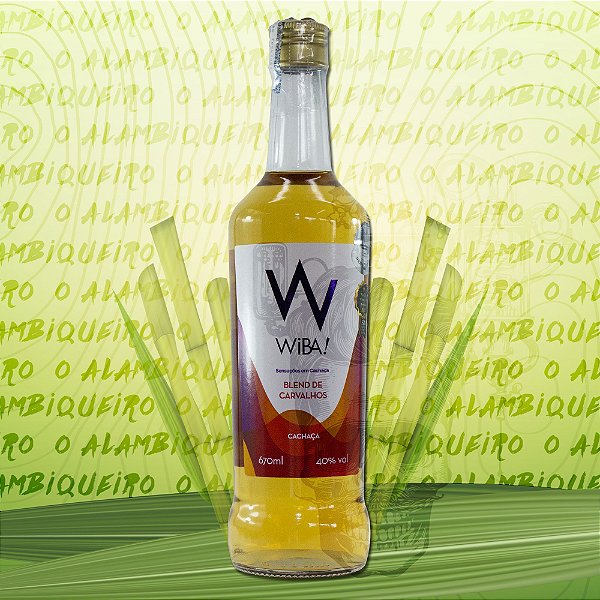 Cachaça Wiba Blend de Carvalhos 670ml