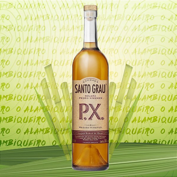 Cachaça Santo Grau Solera Pedro Ximenes 750ml