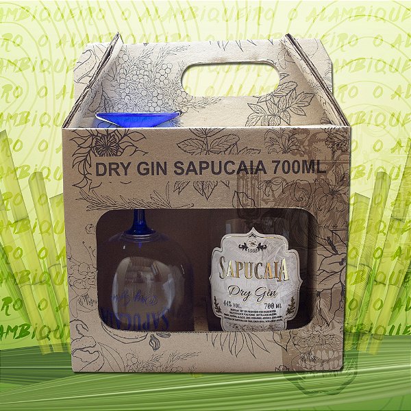 Kit Sapucaia Dry Gin 700ml