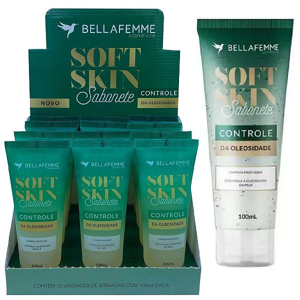 Bella Femme - Sabonete Controle da Oleosidade Soft Skin  SS80009 - 12 unid