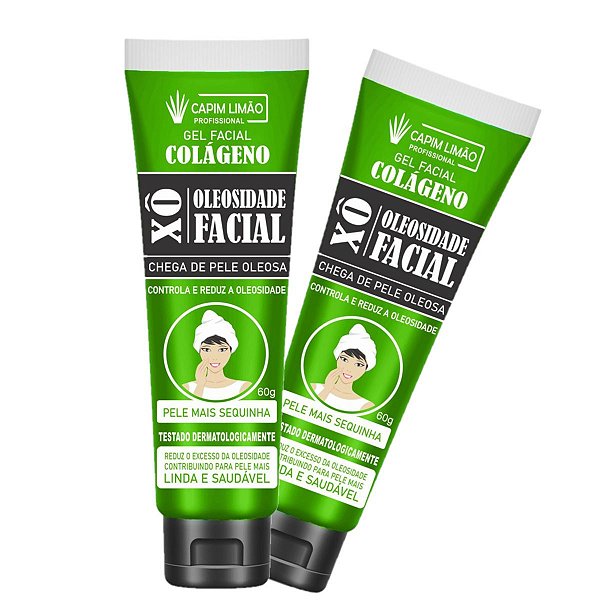 Capim Limão - Gel Facial Xô Oleosidade + Colágeno CP28