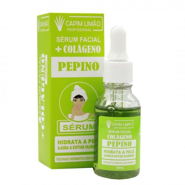 Capim Limão - Sérum Facial Colágeno Pepino CP23 ( Val 09/24 )