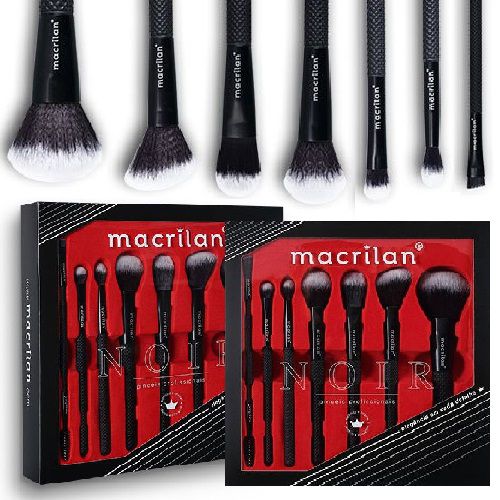 Macrilan - Kit de Pincéis Noir - 3 Kits