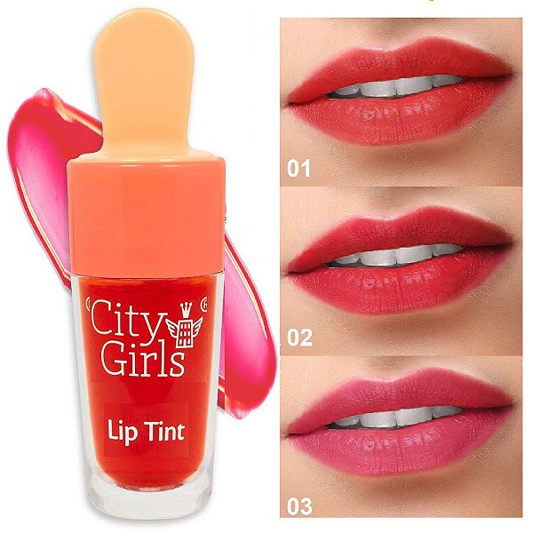 City Girl - Lip Tint Sorvete CG233 - 06 Unid
