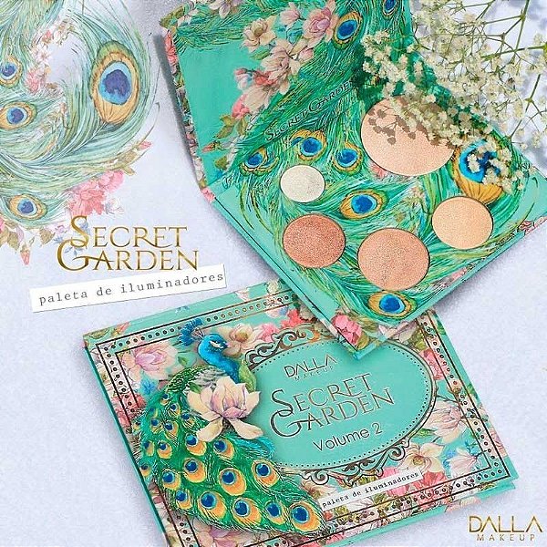 Dalla - Paleta De Iluminadores Secret Garden Volume 2