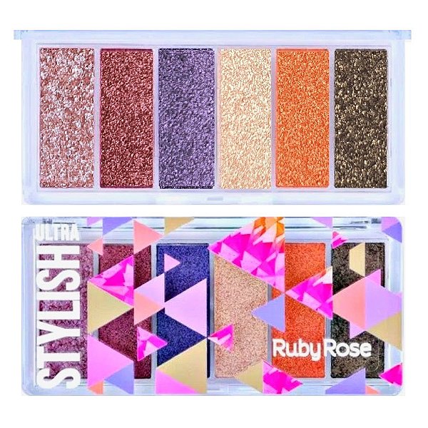 Ruby Rose - Paleta de sombras Stylish Ultra  HB1069