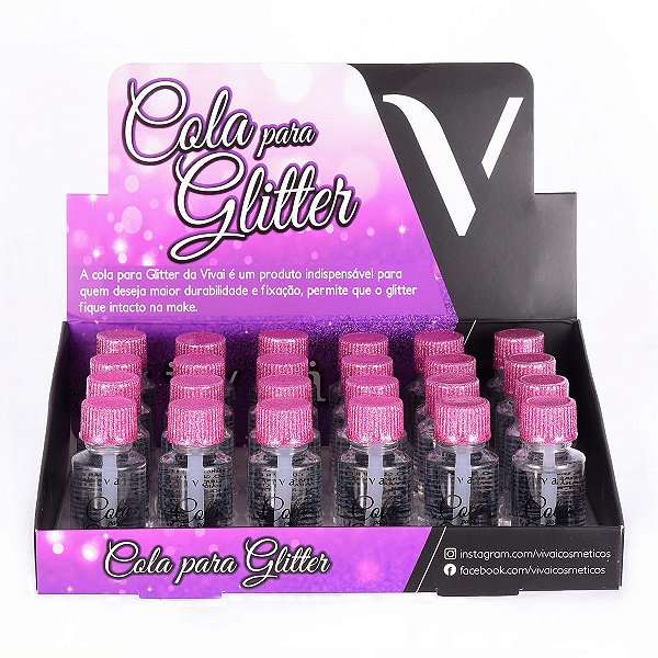 Cola para Glitter Vivai 1014 Vivai - Box C/ 24 Unid ( 12/23 )