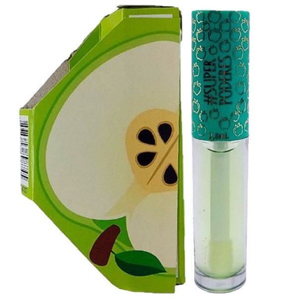 Super Poderes - Lip Oil Quitanda Maça Verde LOILSP02 - Unitario