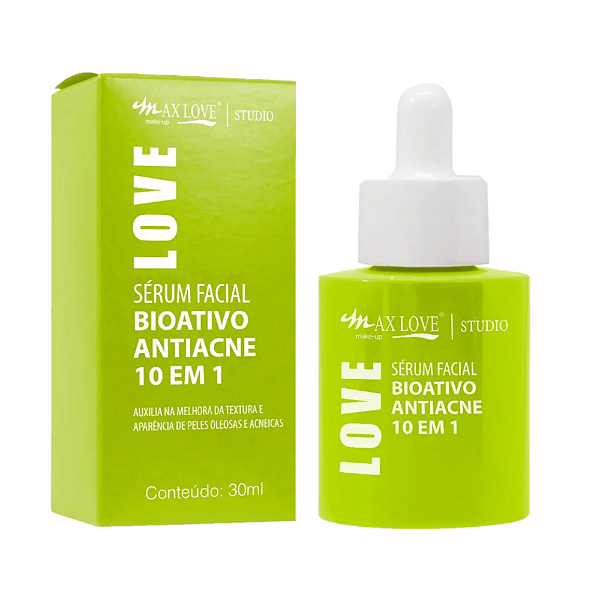Max Love - Serum Antiacne Bioativo 10 em 1 - Unitario