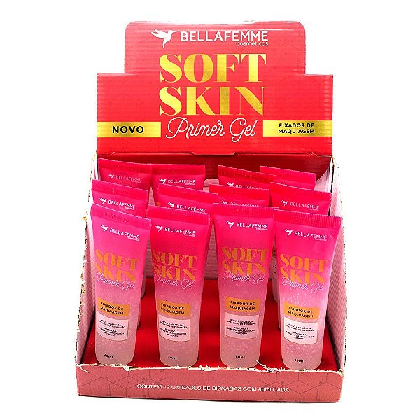 Bella Femme - Soft Skin Primer Gel SS80008 - 12 Unids