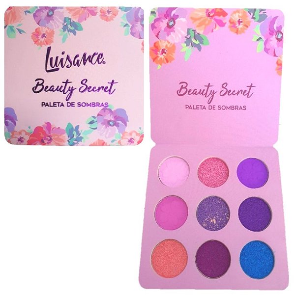 Paleta de Sombras de Luxo Luisance Beauty Secret L6072 cor A