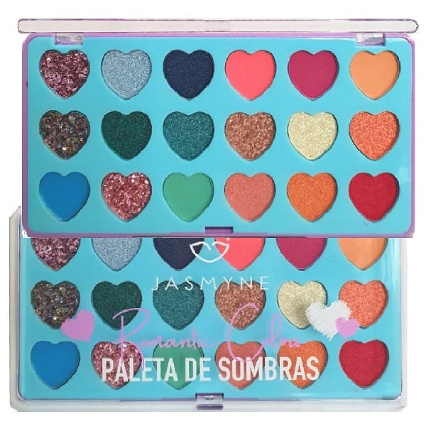 Jasmyne  - Paleta de Sombras Romantic Colors JS06070 - A