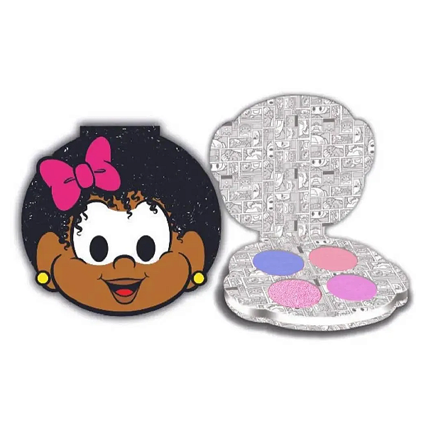 Turma da Monica - Paleta de sombras infantil Hipoalergenica Milena