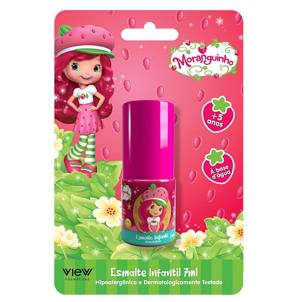 Moranguinho  - Esmalte Infantil em Cartela 13364 - Rosa