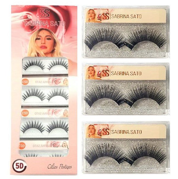 Sabrina Sato - Cilios Postiços SS1392 - 10 Unids