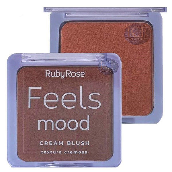 Ruby Rose - Feels Mood Cream Blush - Textura Cremosa  HB6118 - B140