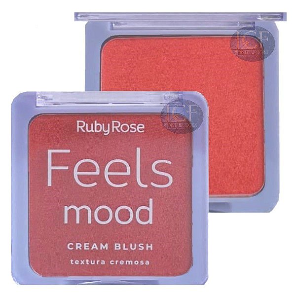 Ruby Rose - Feels Mood Cream Blush Cremoso HB6118 B150