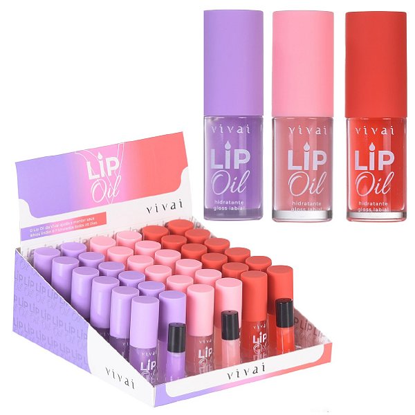 Vivai - Lip Oil Gloss Hidratante 3093 - Box 36 Und