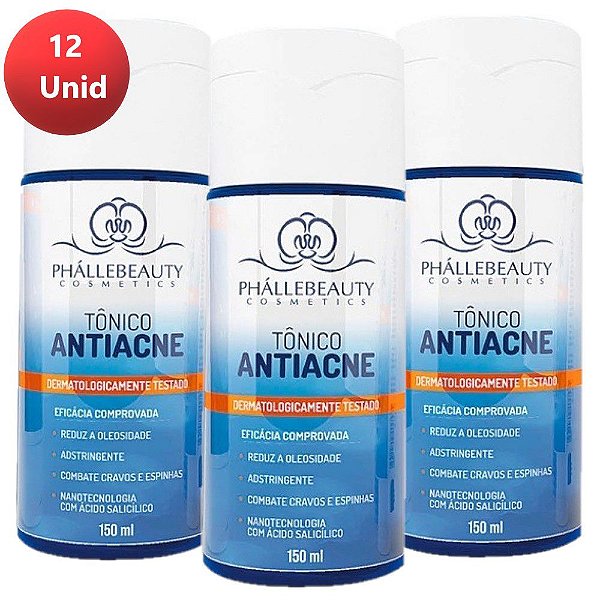 Phallebeauty - Tonico Antiance Redutor de Oleosidade - 12 Un