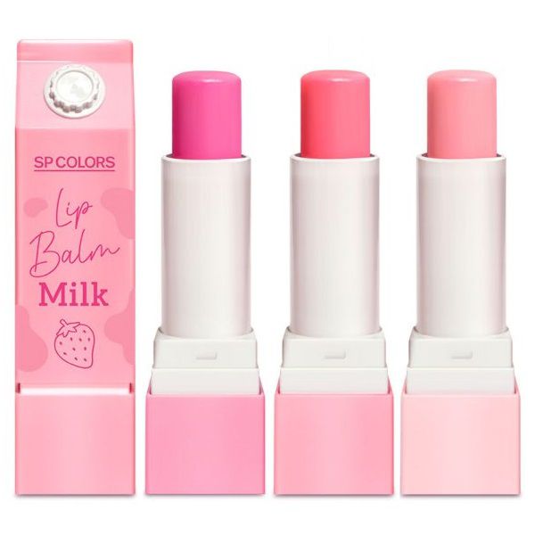 SP Colors - Lip Balm Milk SP264 - Kit C/03 Unid
