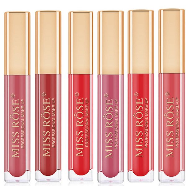 Miss Rosê - Lip Gloss Fashion 7701-003Z1 - 6 unids
