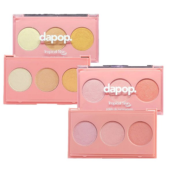 Dapop - Trio ILuminador Tropical Skin DP2200 A/B - 4 unids ( Val:08/25 )