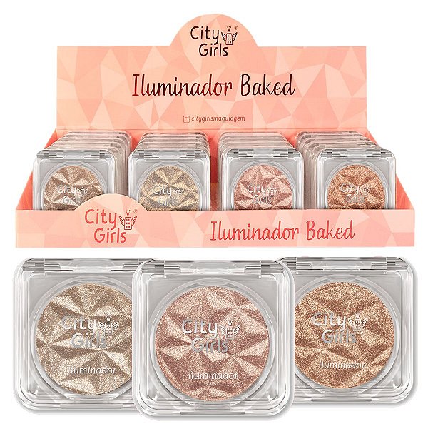 City Girls - Iluminador Baked CG293 - Box c/24
