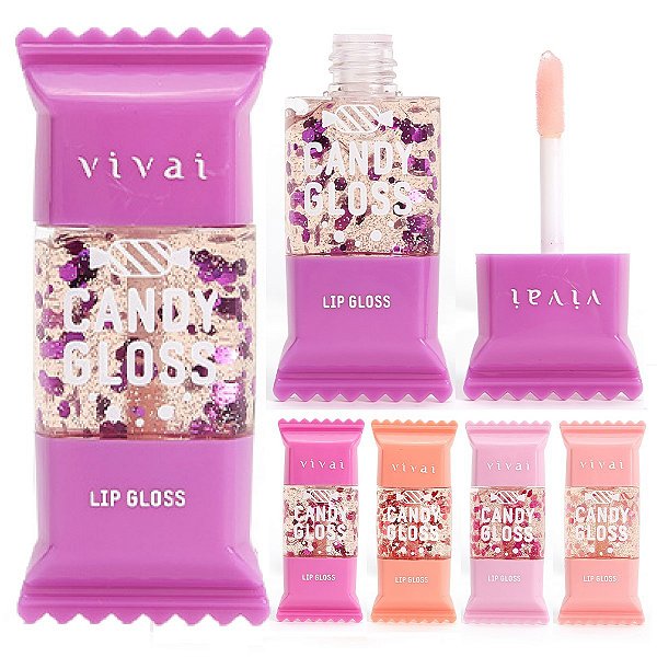 Vivai - Lip Gloss Candy Gloss 3079 - Kit c/6
