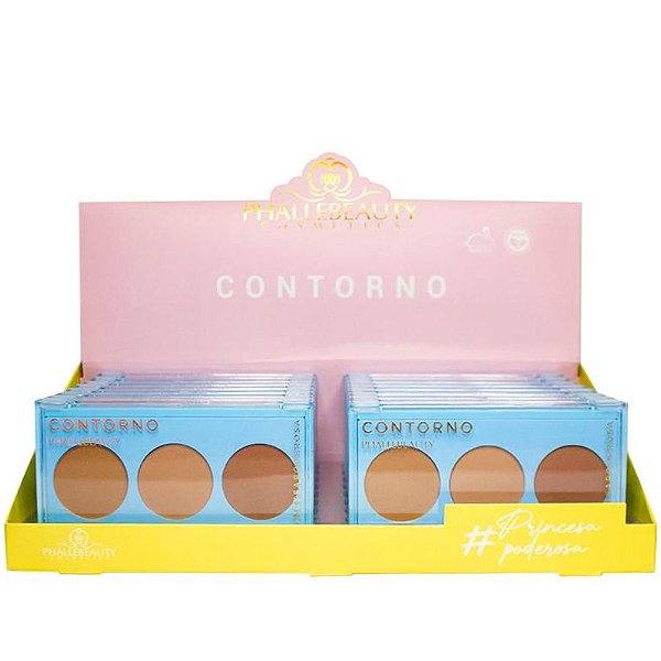 PhalleBeauty - Paleta de Contorno PH0320 - 16 Unids
