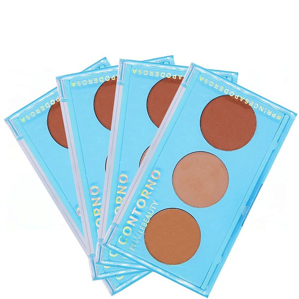 PhalleBeauty - Paleta de Contorno PH0320 - 4 Unids