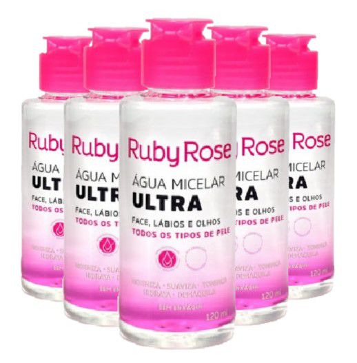 Ruby Rose - Agua Micelar Ultra 120ml HB300 -06 Unid