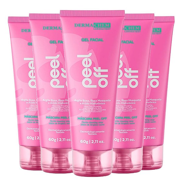 Dermachem - Gel Rosa Mosqueta Peel Off - 09 Und (Validade: 06/28)