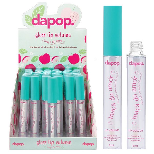 Dapop - Gloss Lip Volume Maça do Amor DP2211 - Kit C/36 und