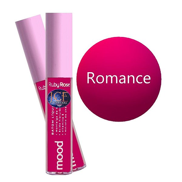 Ruby Rose - Batom Liquido Mood Cor 03 - Romance