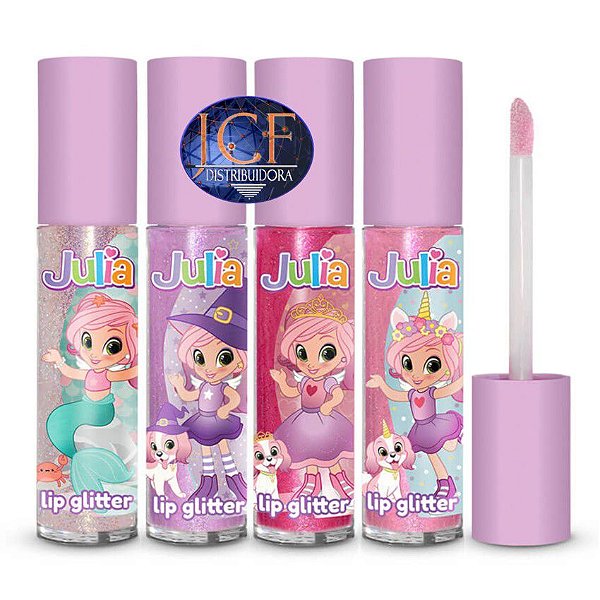 CityGirl Kids - Lip Gloss Glitter Infantil CGK040 - 04 Unid